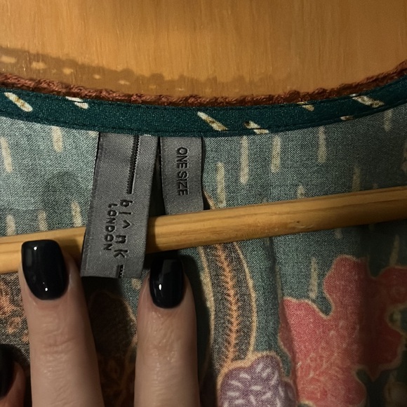 Blank London teal boho dress - Picture 2 of 2